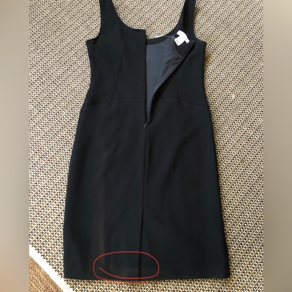 🖤NEW! Calvin Klein Classic Black Sleeveless Mid Length Dress LBD Size 4 - Picture 14 of 14